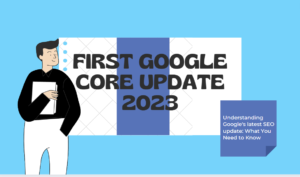 First google core Update 2023